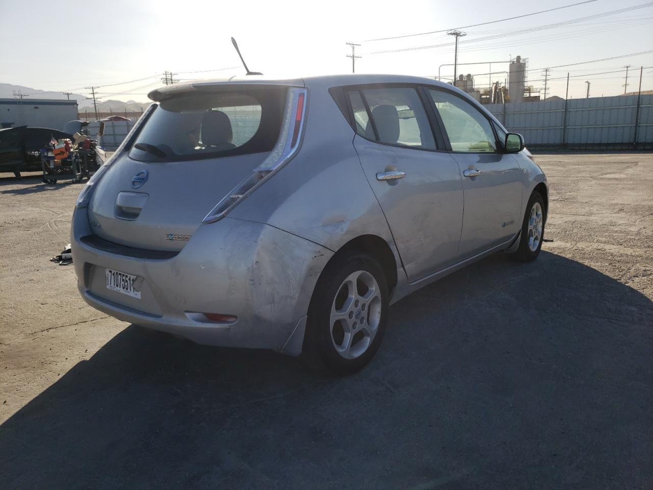 Photo 4 from auction – 2012 NISSAN LEAF SV with VIN JN1AZ0CP9CT025469