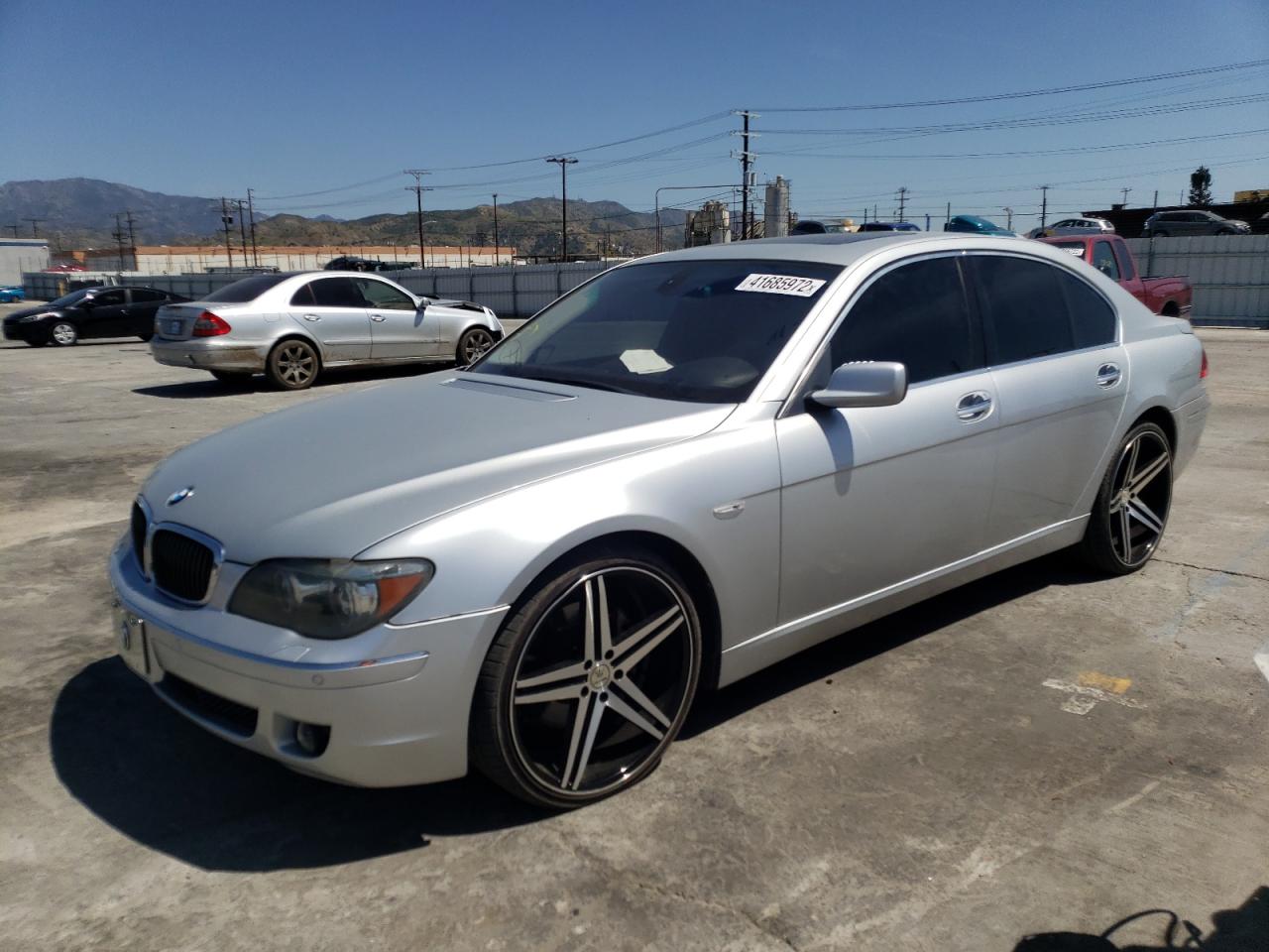 Photo 2 from auction – 2008 BMW 750I with VIN WBAHL83538DT12265