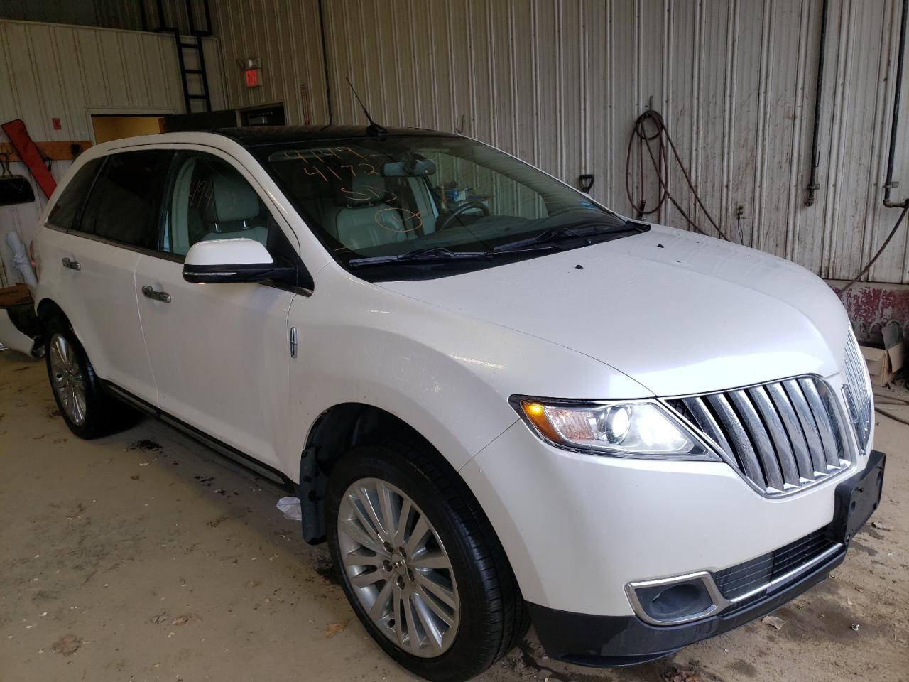 LINCOLN MKX 2013 with VIN 2LMDJ8JK1DBL12216 - Photo from auction