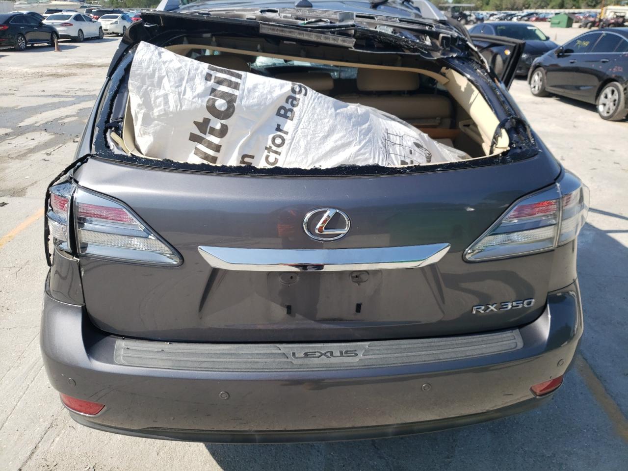 Photo 9 from auction – 2012 LEXUS RX 350 with VIN JTJZK1BAXC2413997