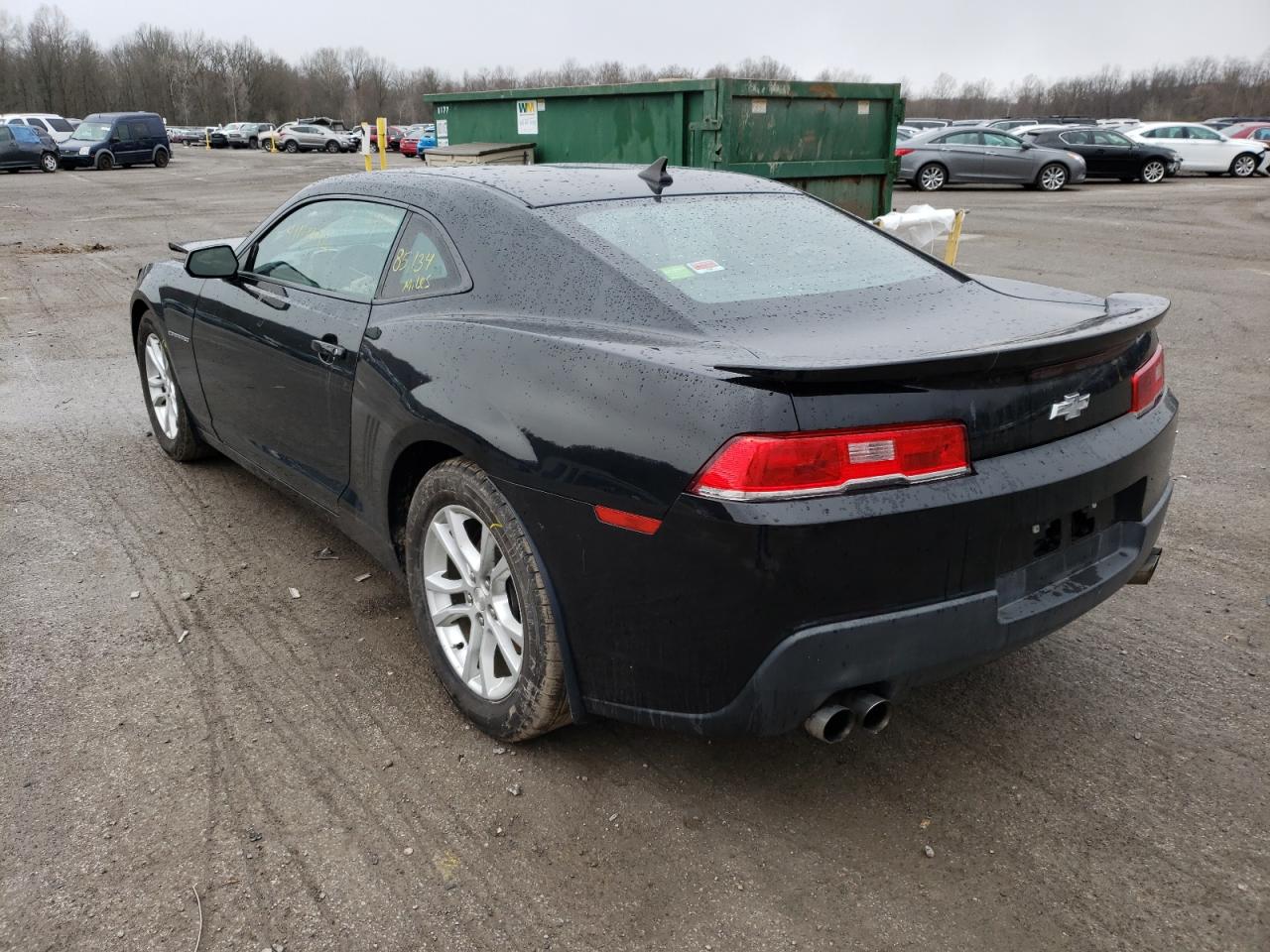 Photo 3 from auction – 2014 CHEVROLET CAMARO LS with VIN 2G1FE1E30E9190957