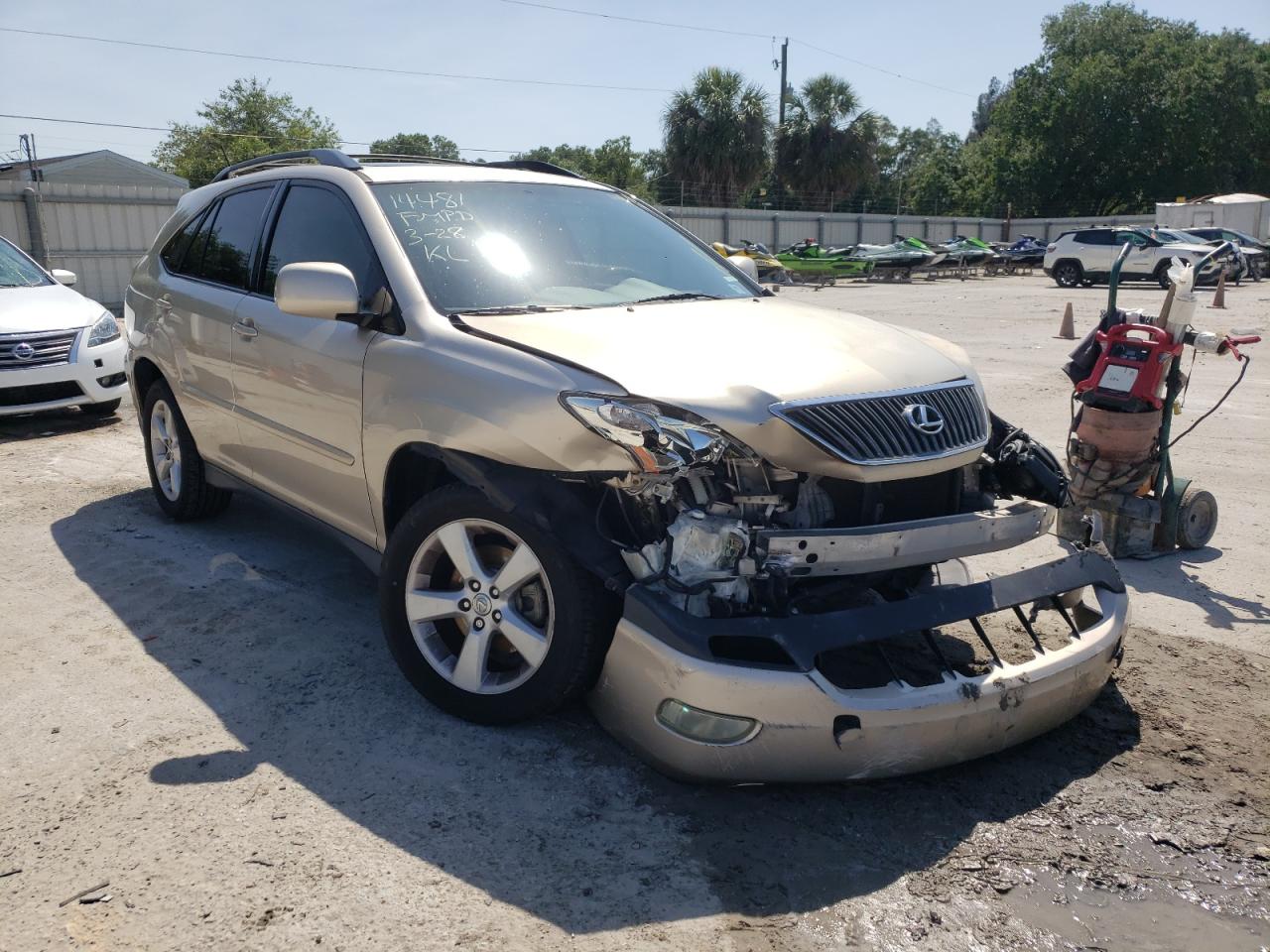 LEXUS RX 330 2004 with VIN 2T2GA31U94C002707 - Photo from auction