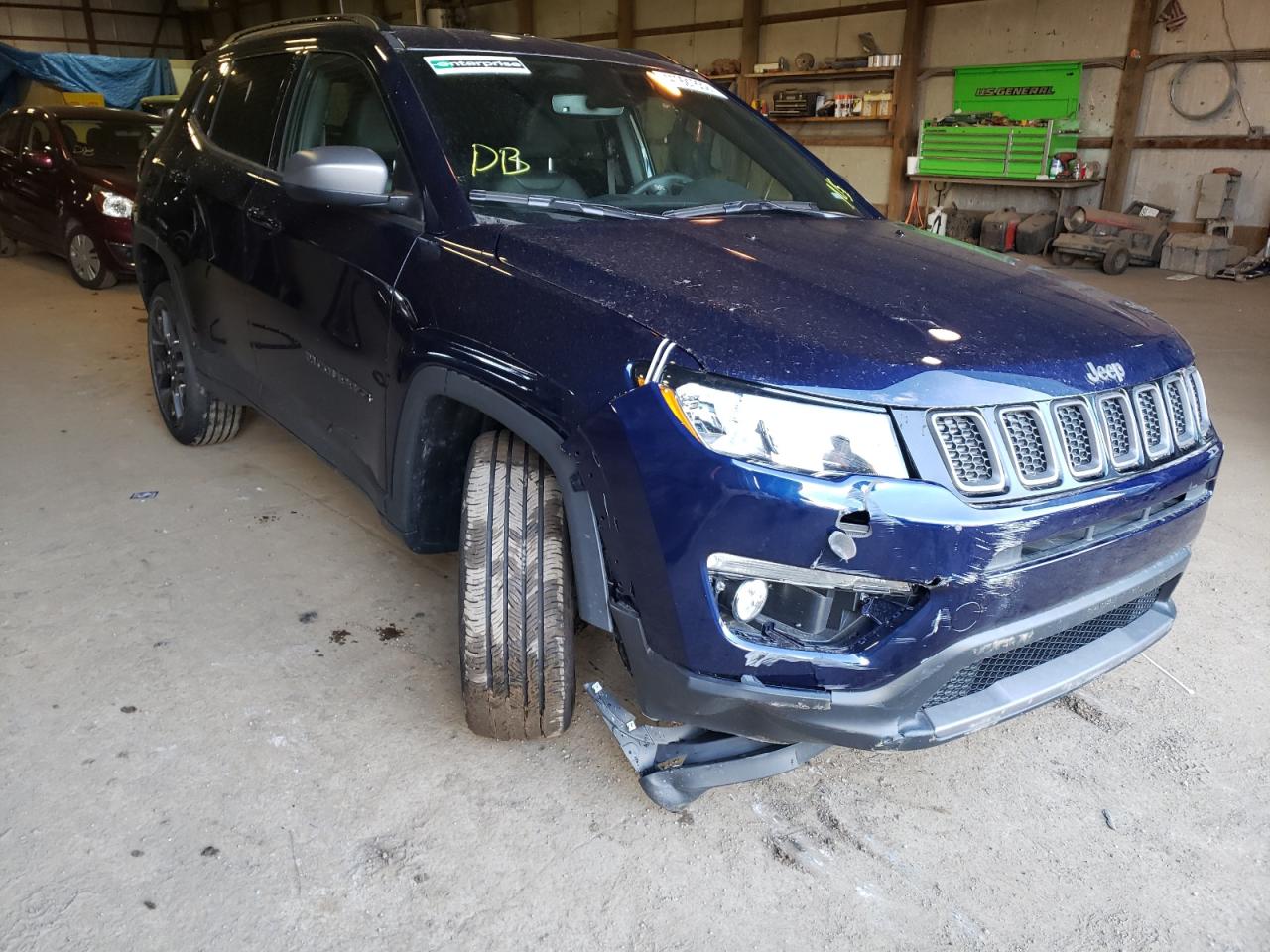 JEEP COMPASS 80 2021 with VIN 3C4NJDEB1MT601396 - Photo from auction