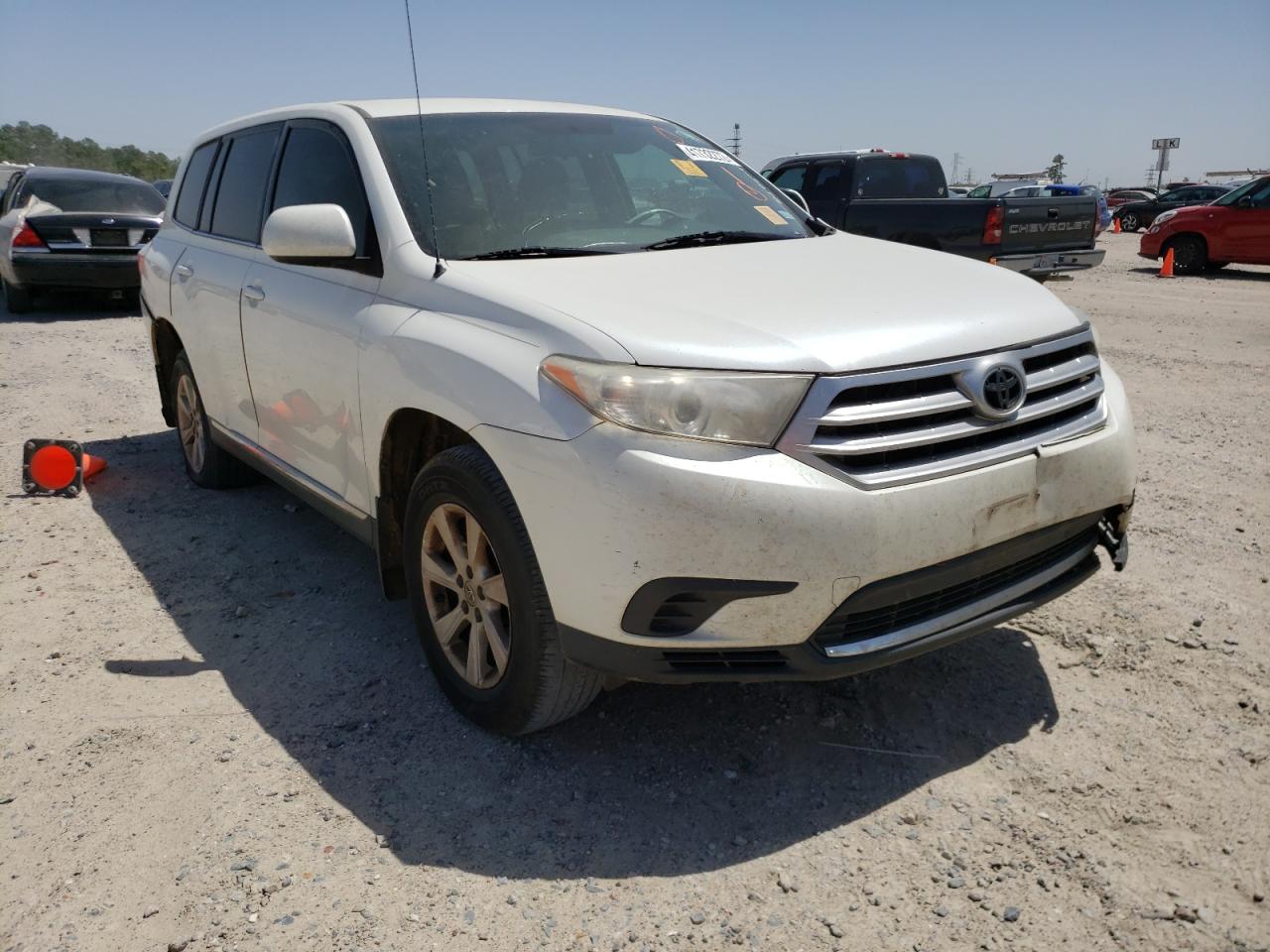 TOYOTA HIGHLANDER 2012 with VIN 5TDZA3EH9CS024674 - Photo from auction