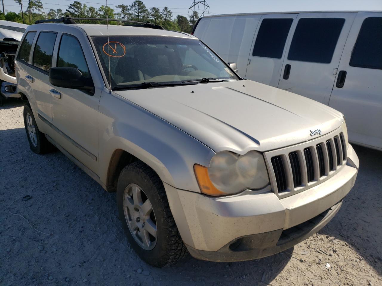 JEEP GRAND CHER 2009 with VIN 1J8GS48K19C545554 - Photo from auction