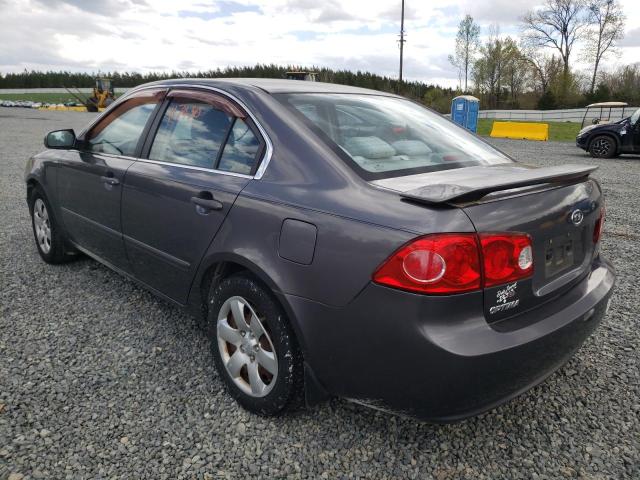 Photo 3 from auction – 2008 KIA OPTIMA LX with VIN KNAGE123X85224465