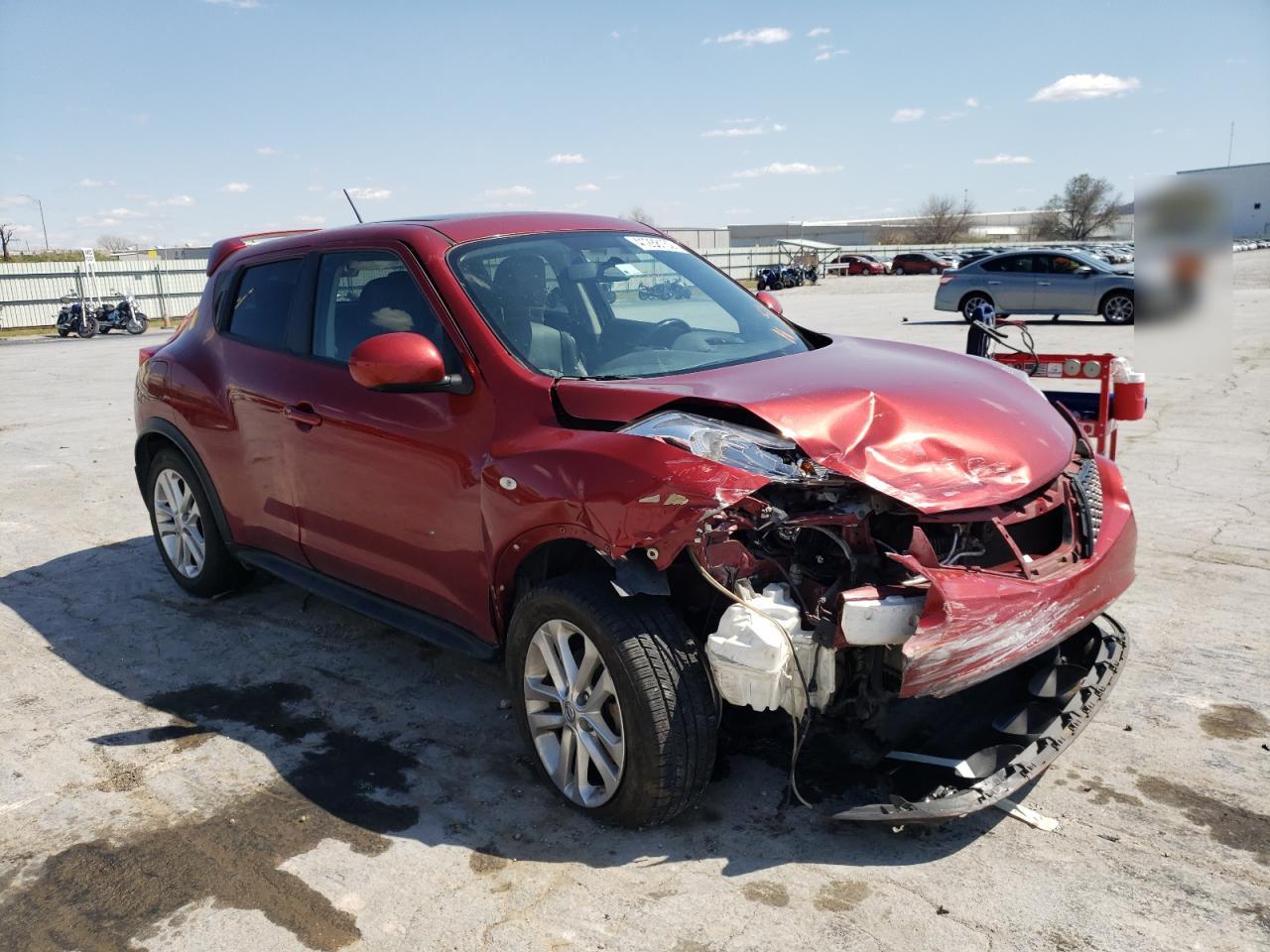 Photo 1 from auction – 2013 NISSAN JUKE S with VIN JN8AF5MV3DT215709