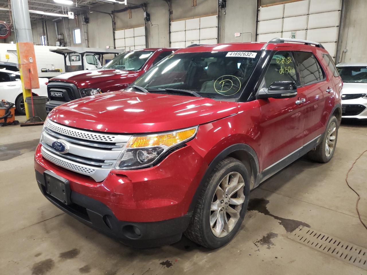 Photo 2 from auction – 2012 FORD EXPLORER X with VIN 1FMHK8D85CGA94783