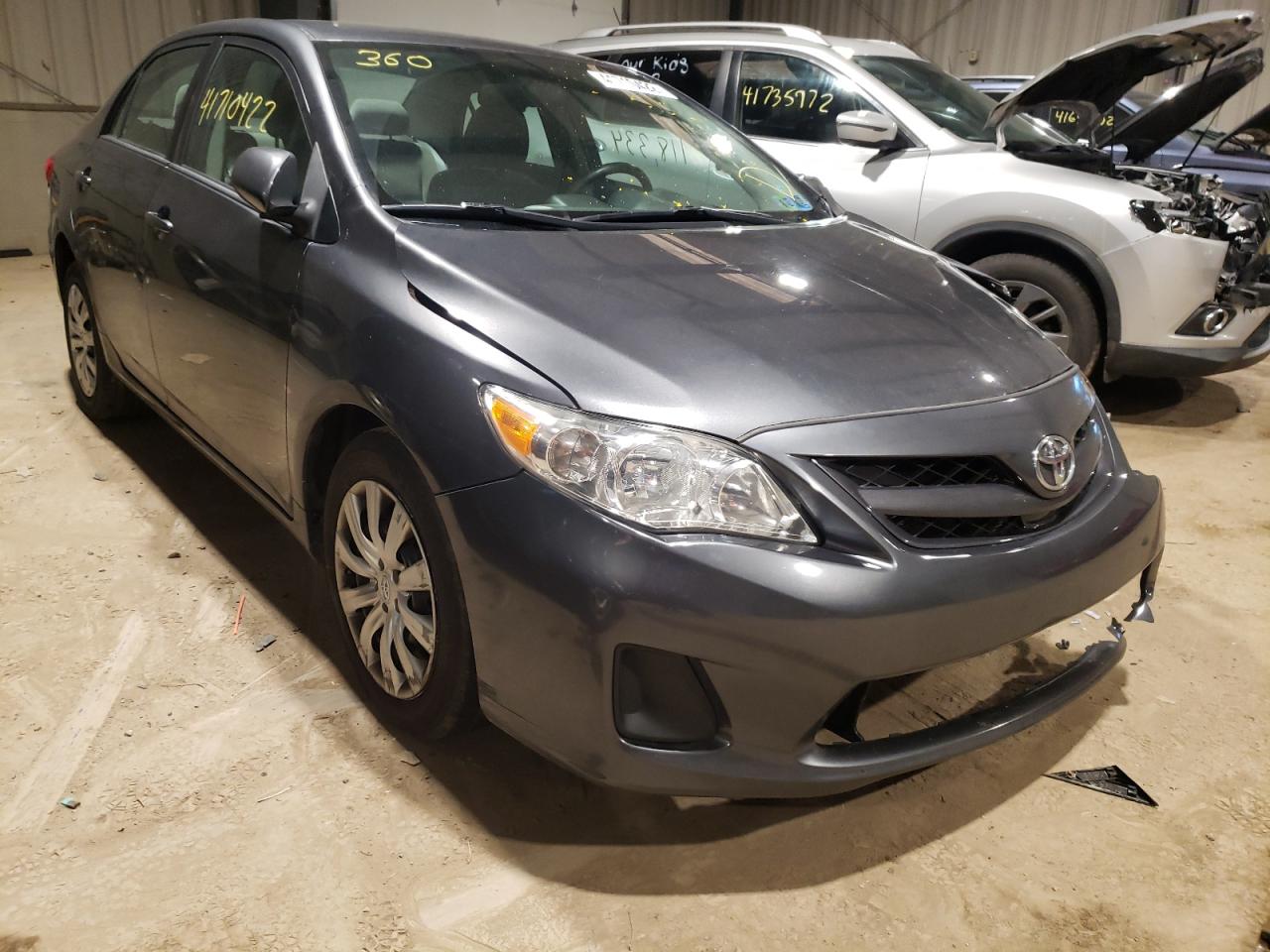 TOYOTA COROLLA BA 2012 with VIN 2T1BU4EE1CC872206 - Photo from auction