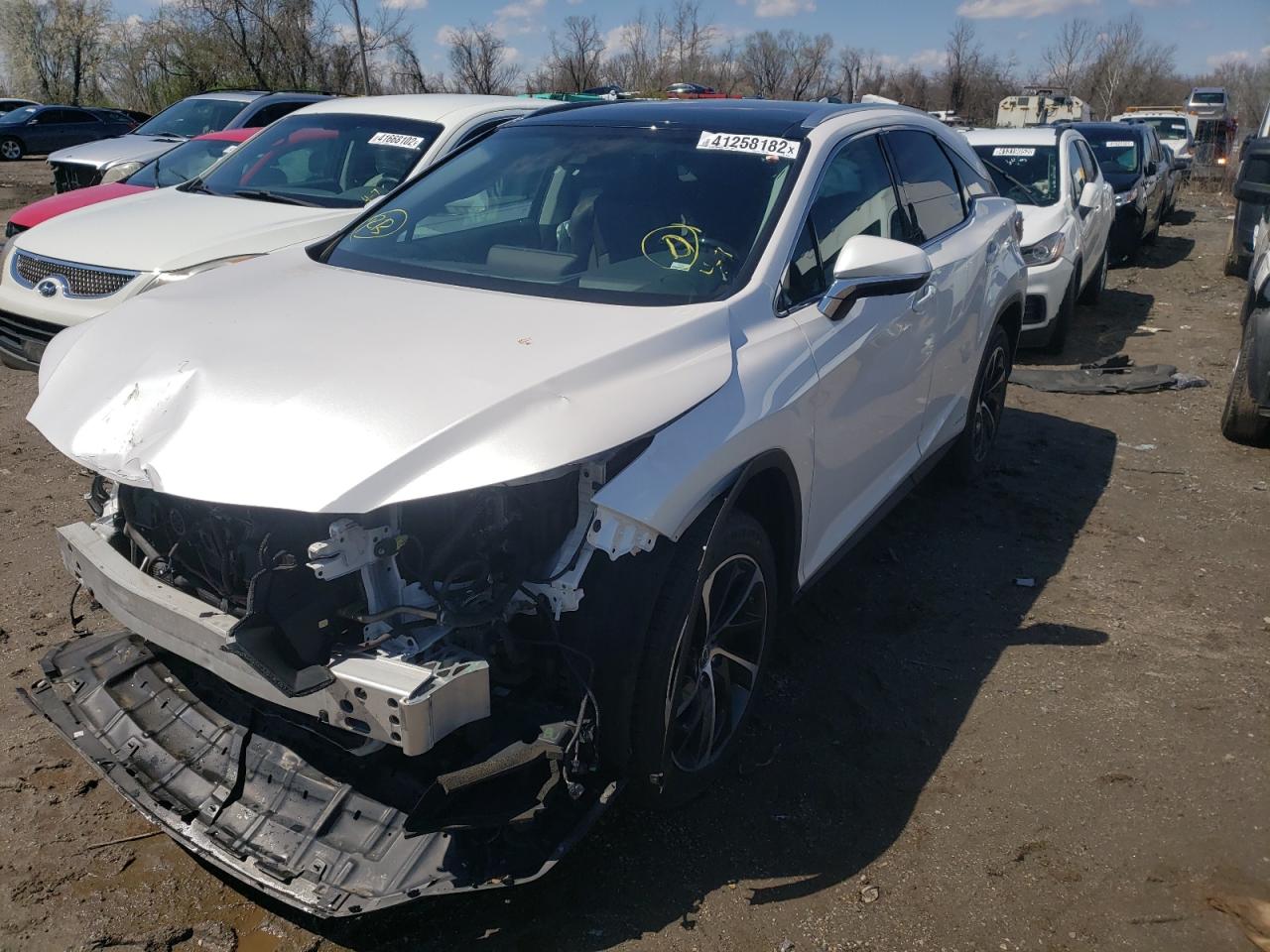 Photo 2 from auction – 2017 LEXUS RX 450H BA with VIN 2T2BGMCA2HC013264