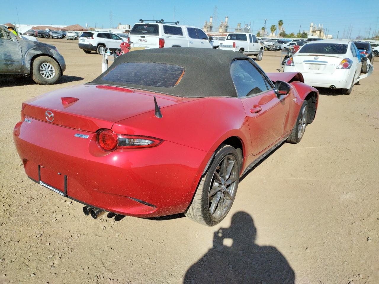 Photo 4 from auction – 2016 MAZDA MX-5 MIATA with VIN JM1NDAD78G0100672