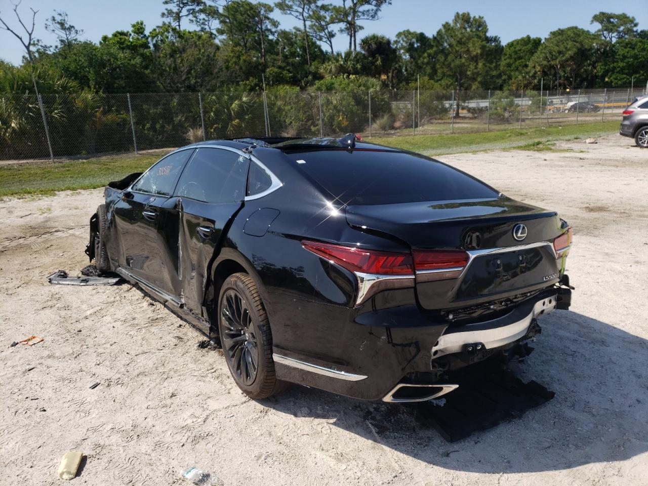 Photo 3 from auction – 2018 LEXUS LS 500 with VIN JTHB5LFF2J5002567