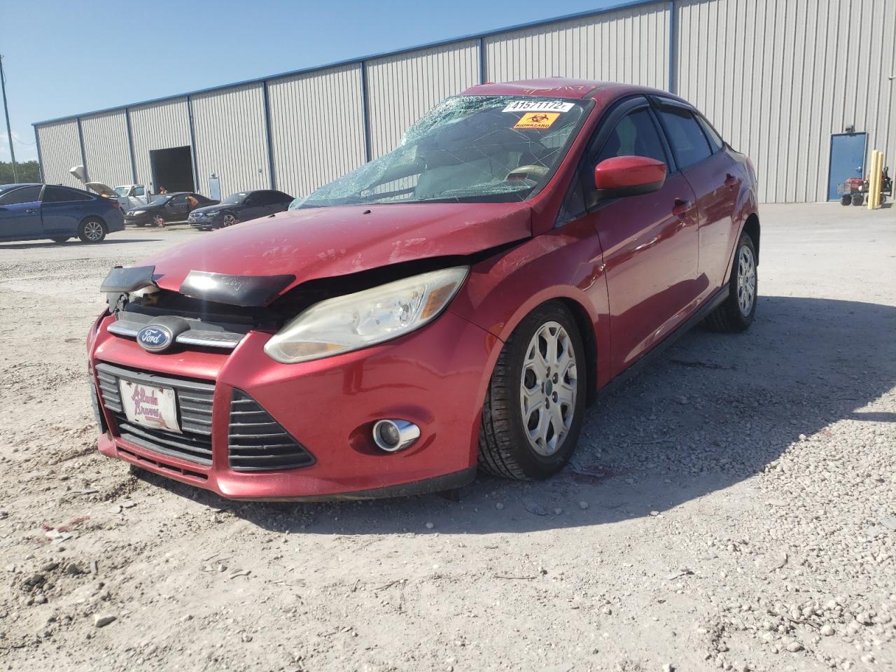 Photo 12 from auction – 2012 FORD FOCUS SE with VIN 1FAHP3F21CL151205