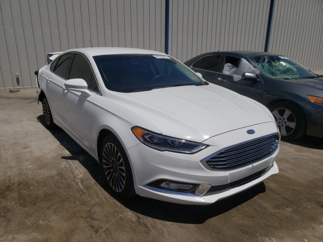 FORD FUSION TIT 2017 with VIN 3FA6P0K92HR281897 - Photo from auction
