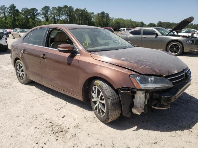 VOLKSWAGEN JETTA SE 2017 with VIN 3VWDB7AJ4HM241402 - Photo from auction