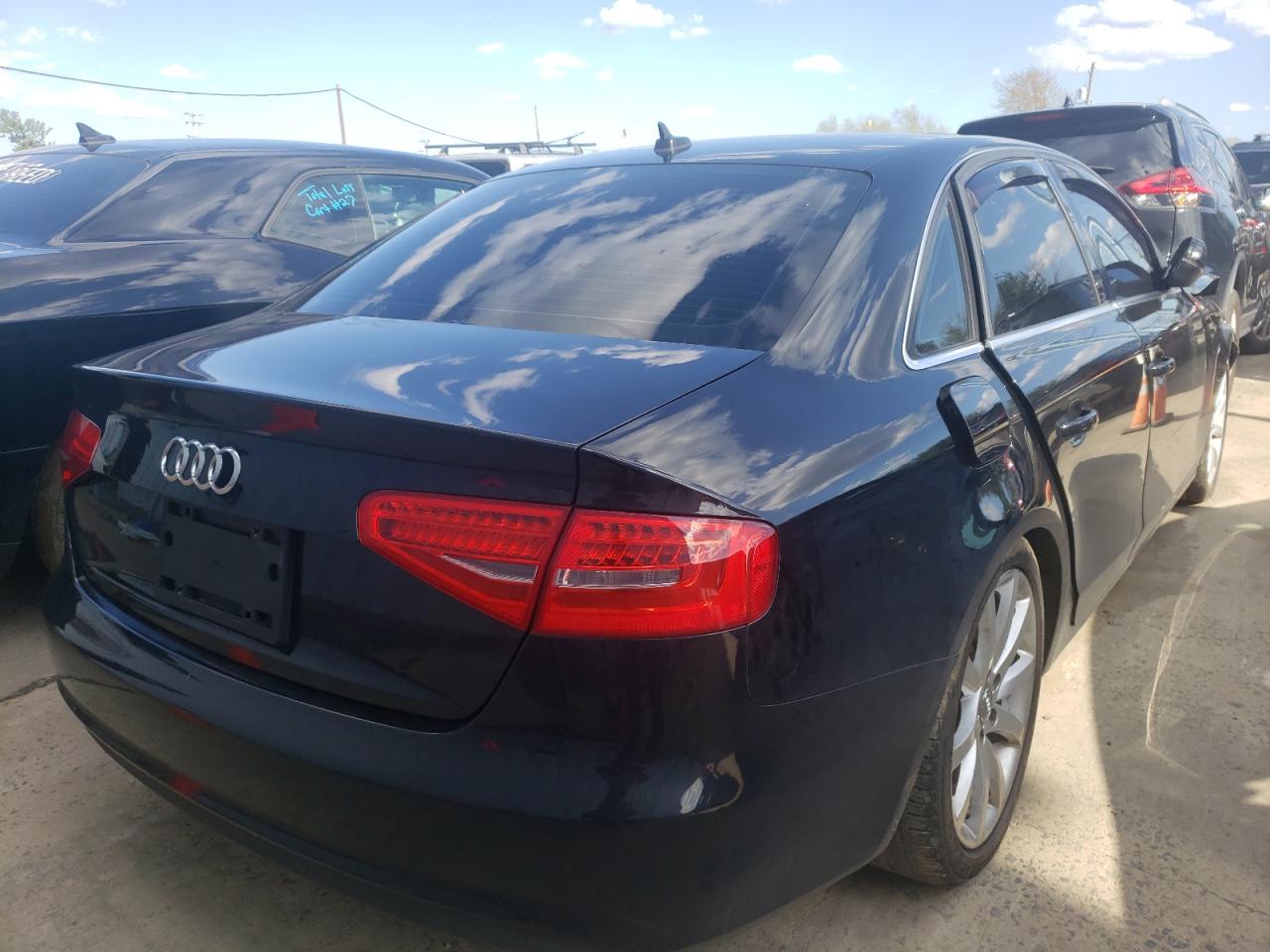 Photo 4 from auction – 2013 AUDI A4 PREMIUM with VIN WAUDFAFL1DN049656