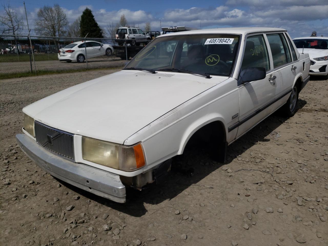 Photo 2 from auction – 1990 VOLVO 740 GLE with VIN YV1FA8947L1424747