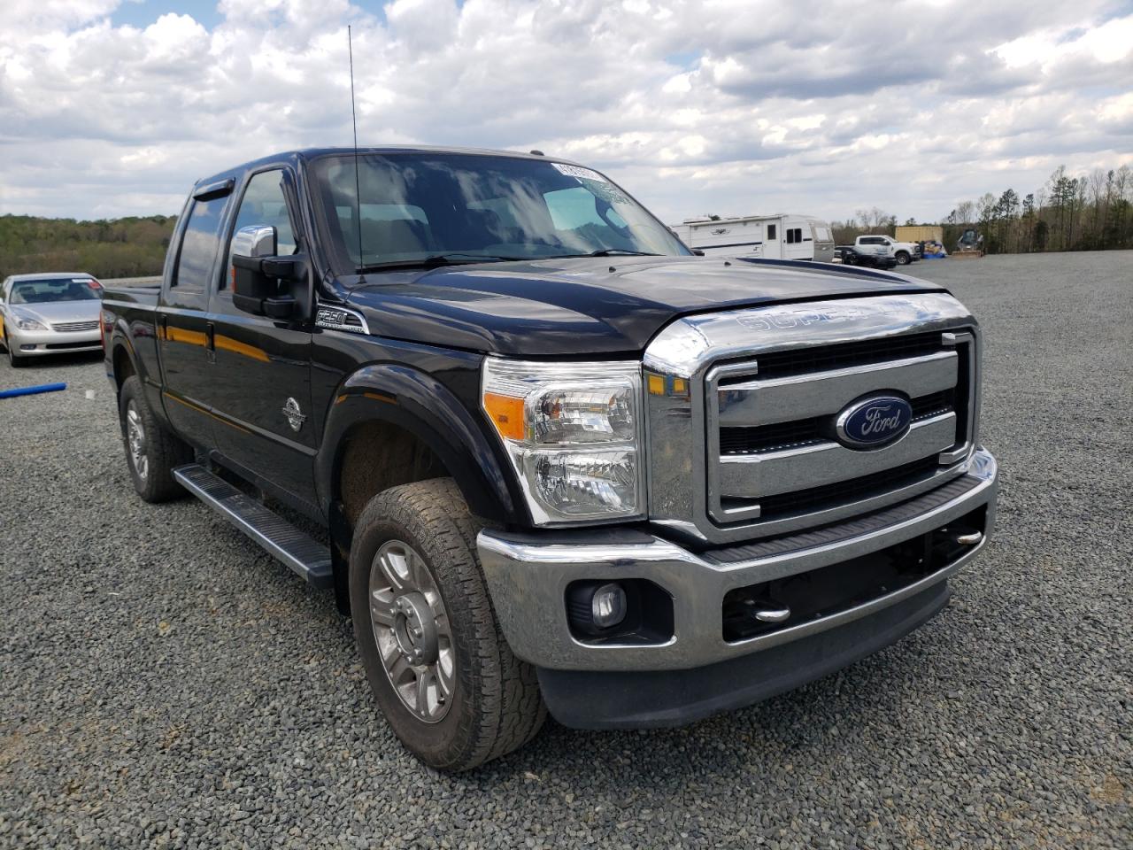 FORD F250 SUPER 2013 with VIN 1FT7W2BTXDEB83237 - Photo from auction
