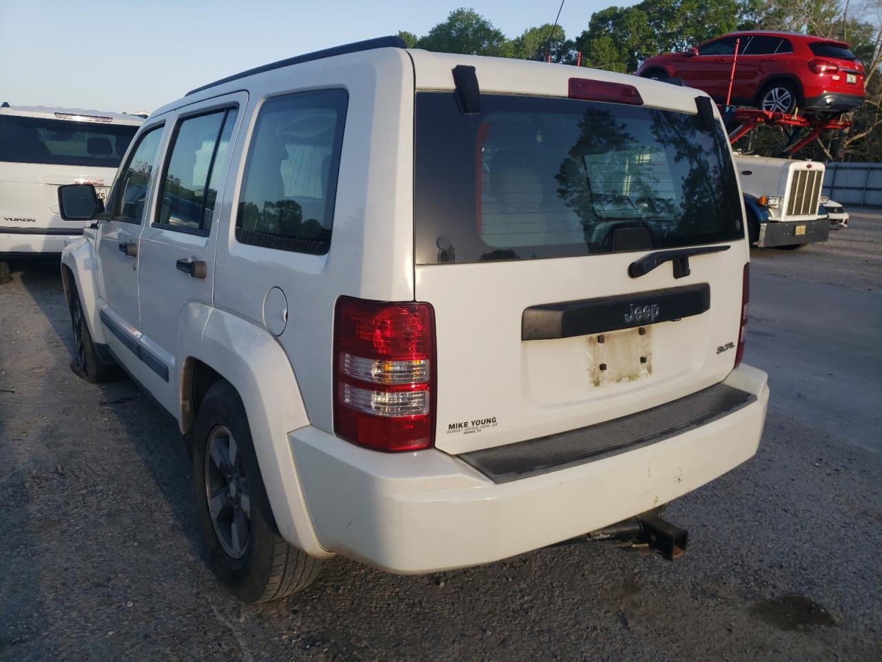 Photo 3 from auction – 2008 JEEP LIBERTY SP with VIN 1J8GP28K58W152899