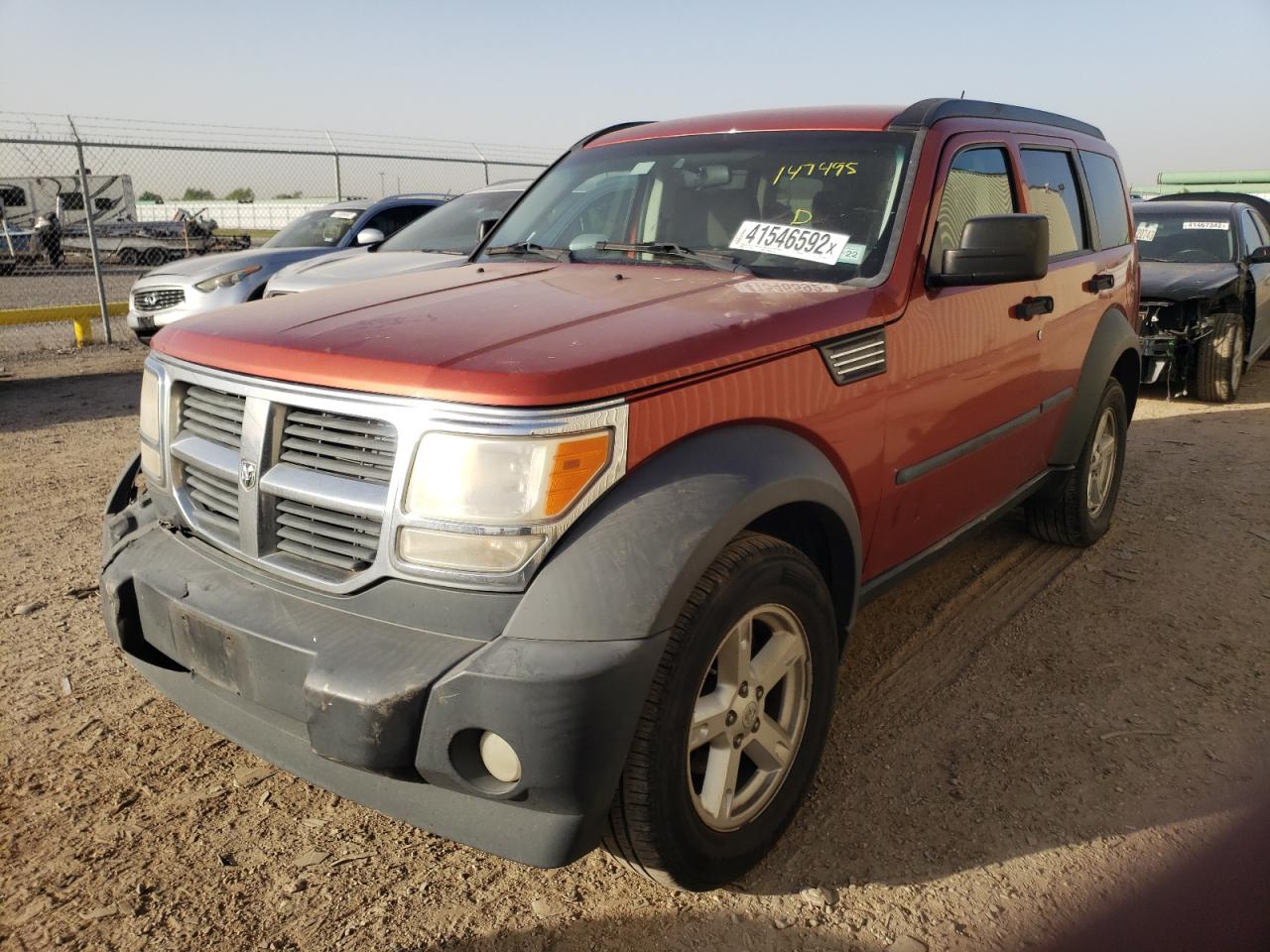 Photo 2 from auction – 2007 DODGE NITRO SXT with VIN 1D8GT28K17W689935