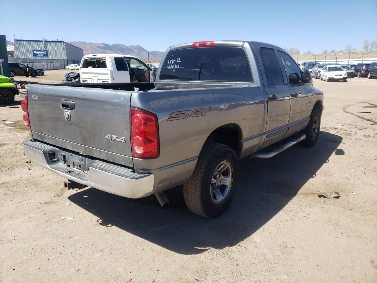 Photo 4 from auction – 2008 DODGE RAM 1500 S with VIN 1D7HU18N48J142540