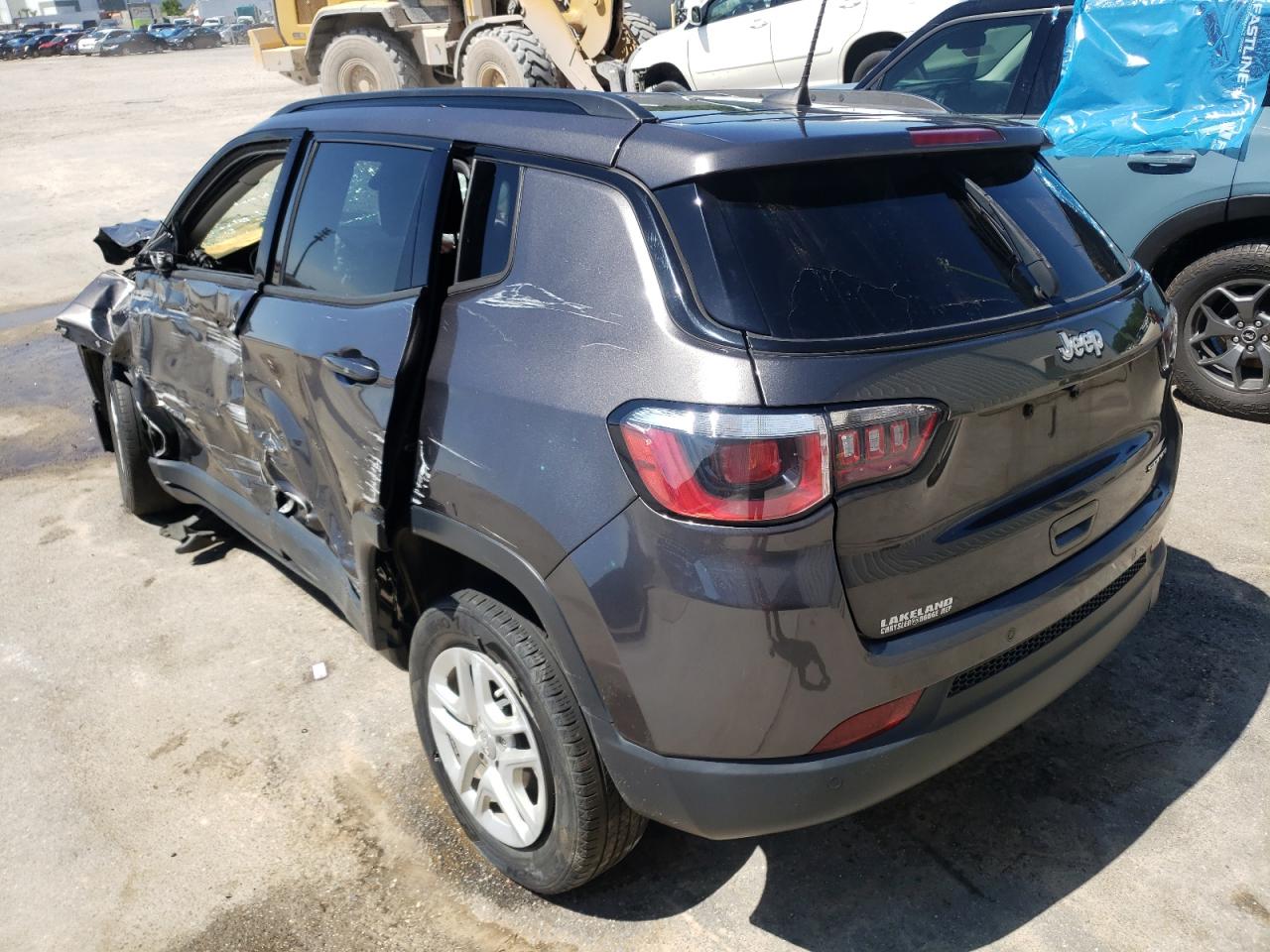 Photo 3 from auction – 2018 JEEP COMPASS SP with VIN 3C4NJCAB7JT271923