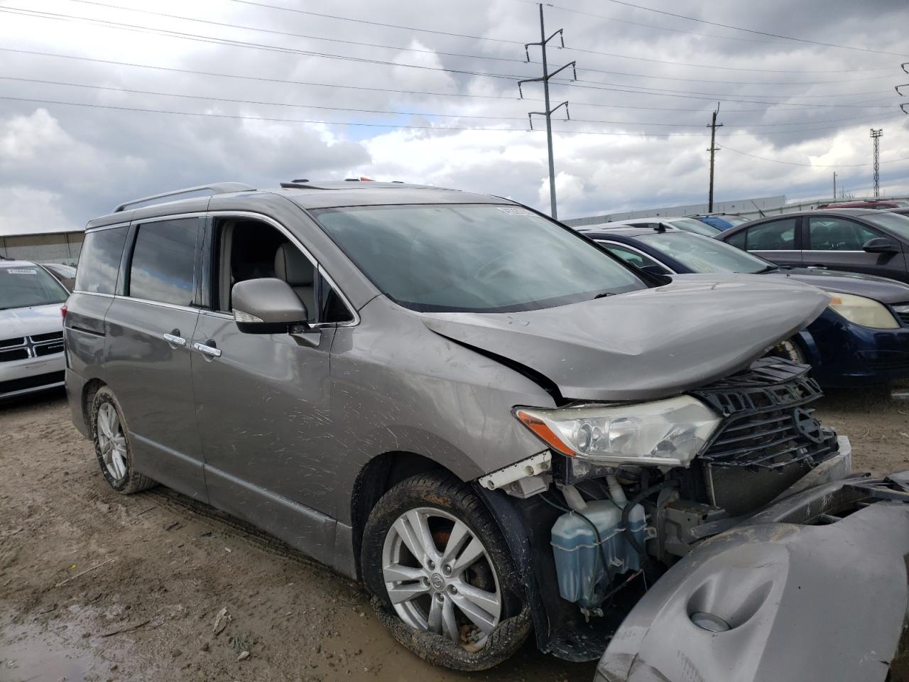 Photo 1 from auction – 2013 NISSAN QUEST S with VIN JN8AE2KP5D9071129