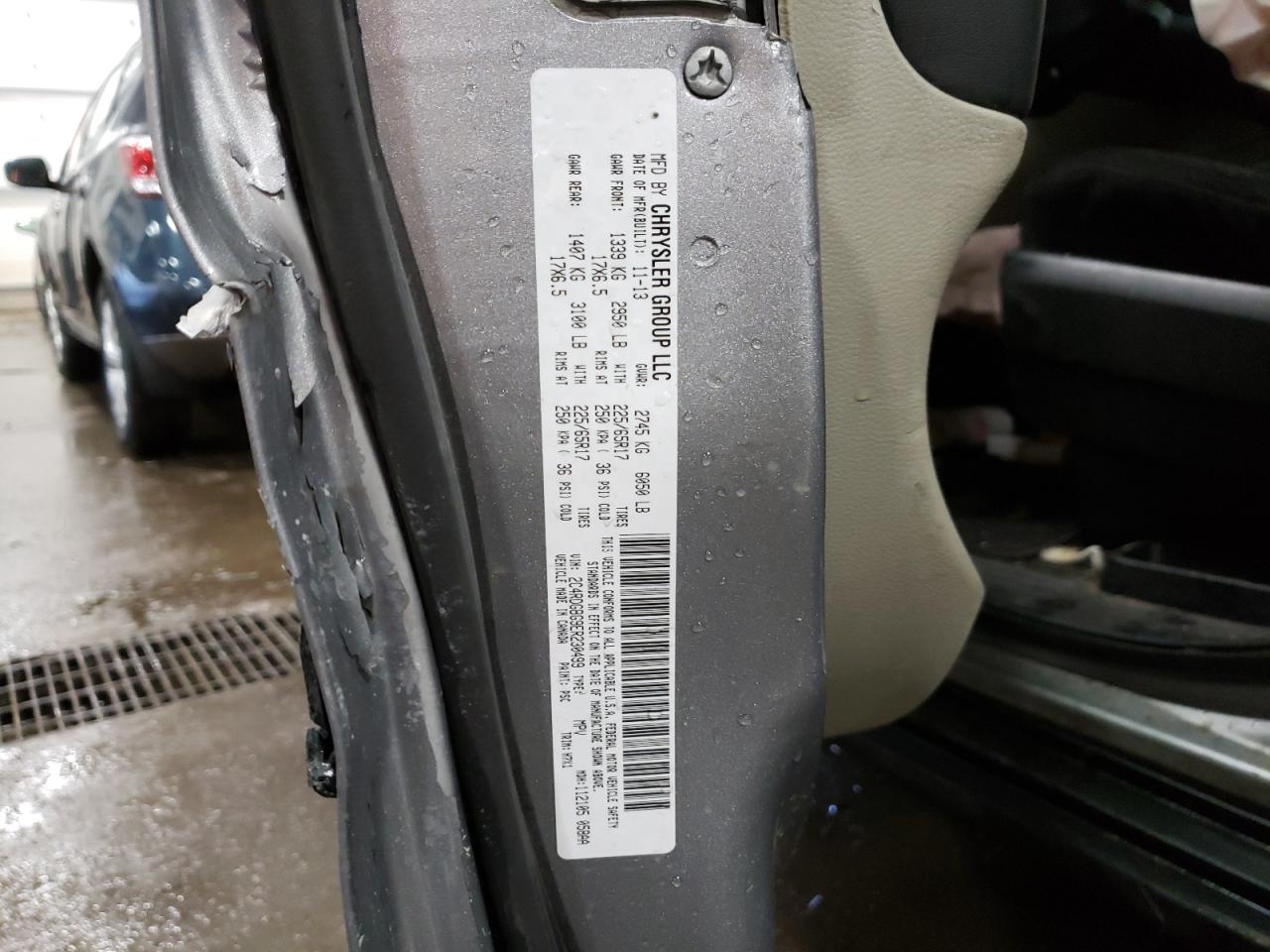 Photo 10 from auction – 2014 DODGE GRAND CARA with VIN 2C4RDGBG9ER230499
