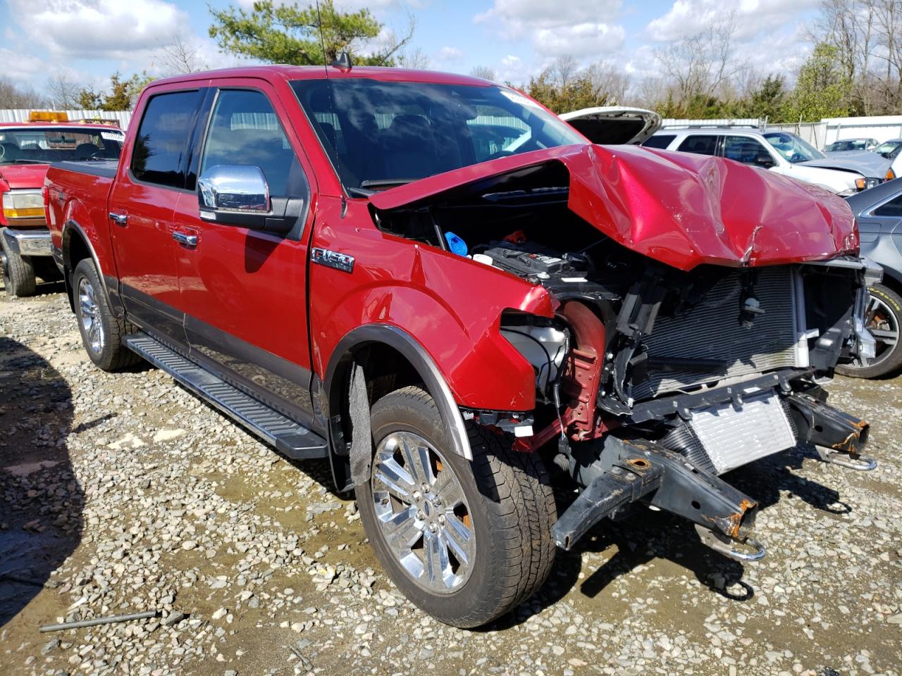Photo 1 from auction – 2020 FORD F150 SUPER with VIN 1FTEW1E45LFB41640
