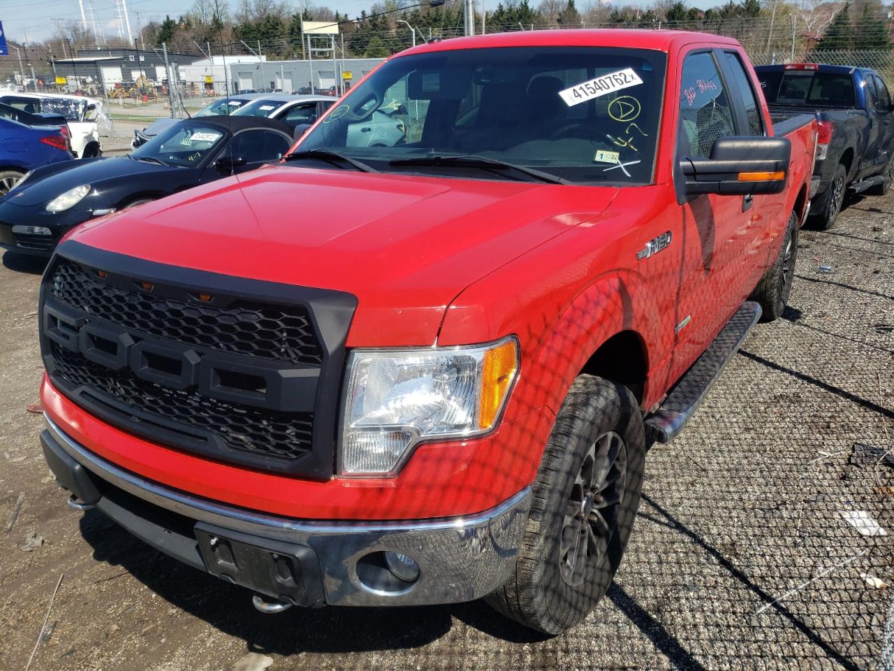 Photo 2 from auction – 2011 FORD F150 SUPER with VIN 1FTFX1ETXBFB13498