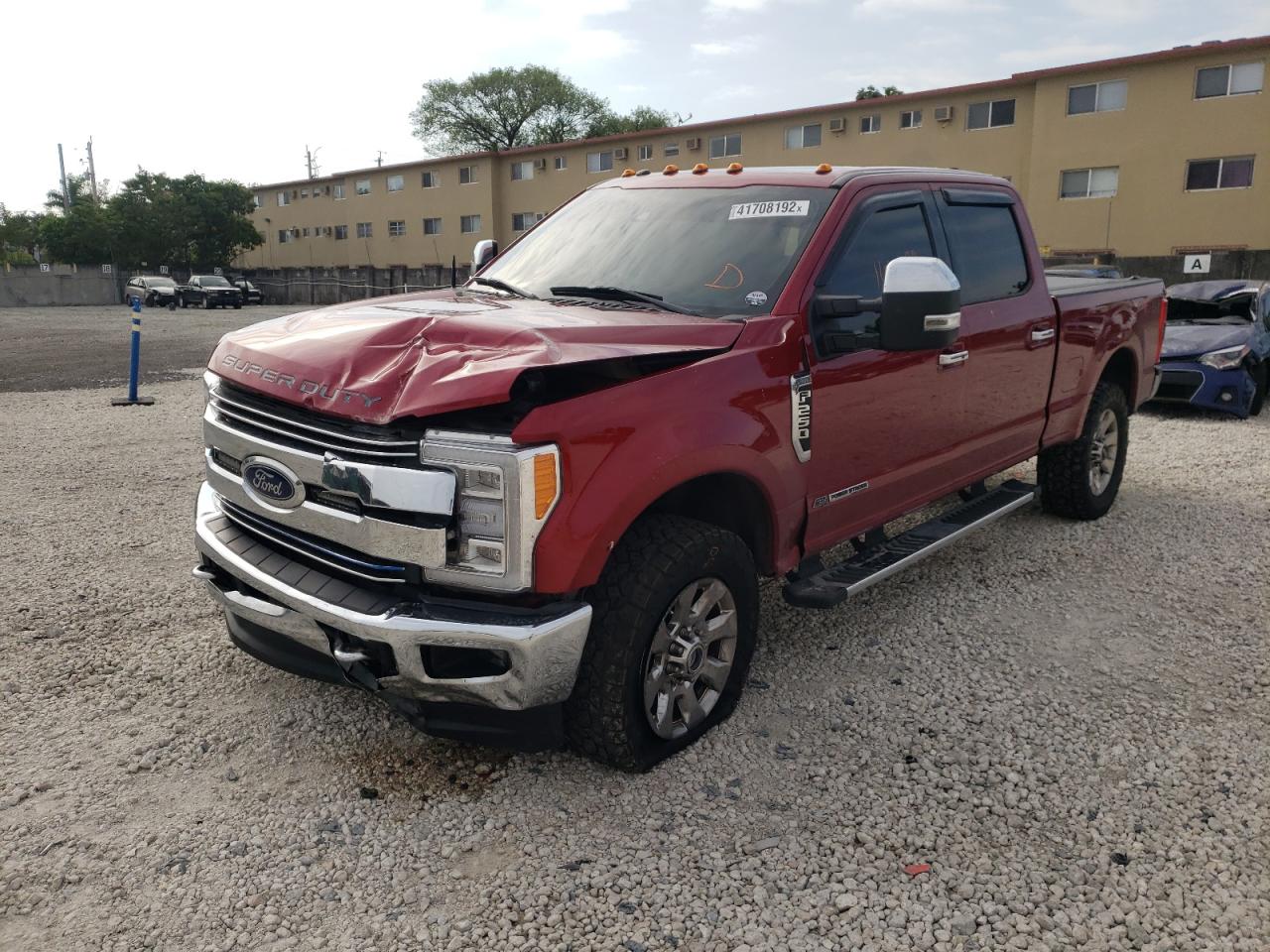 Photo 2 from auction – 2017 FORD F250 SUPER with VIN 1FT7W2BTXHEB33217