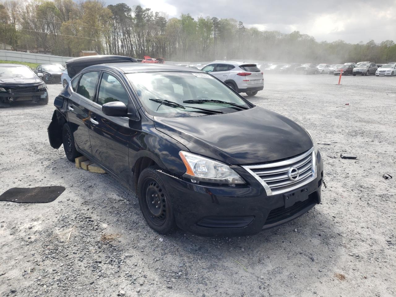 NISSAN SENTRA S 2015 z numerem VIN 3N1AB7AP1FL690083 - Zdjęcie z aukcji