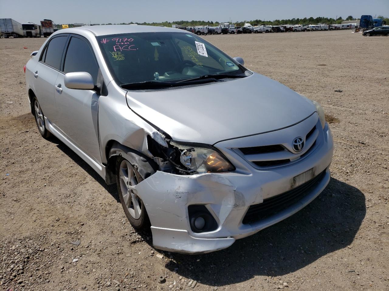 TOYOTA COROLLA BA 2012 with VIN 5YFBU4EE0CP050156 - Photo from auction