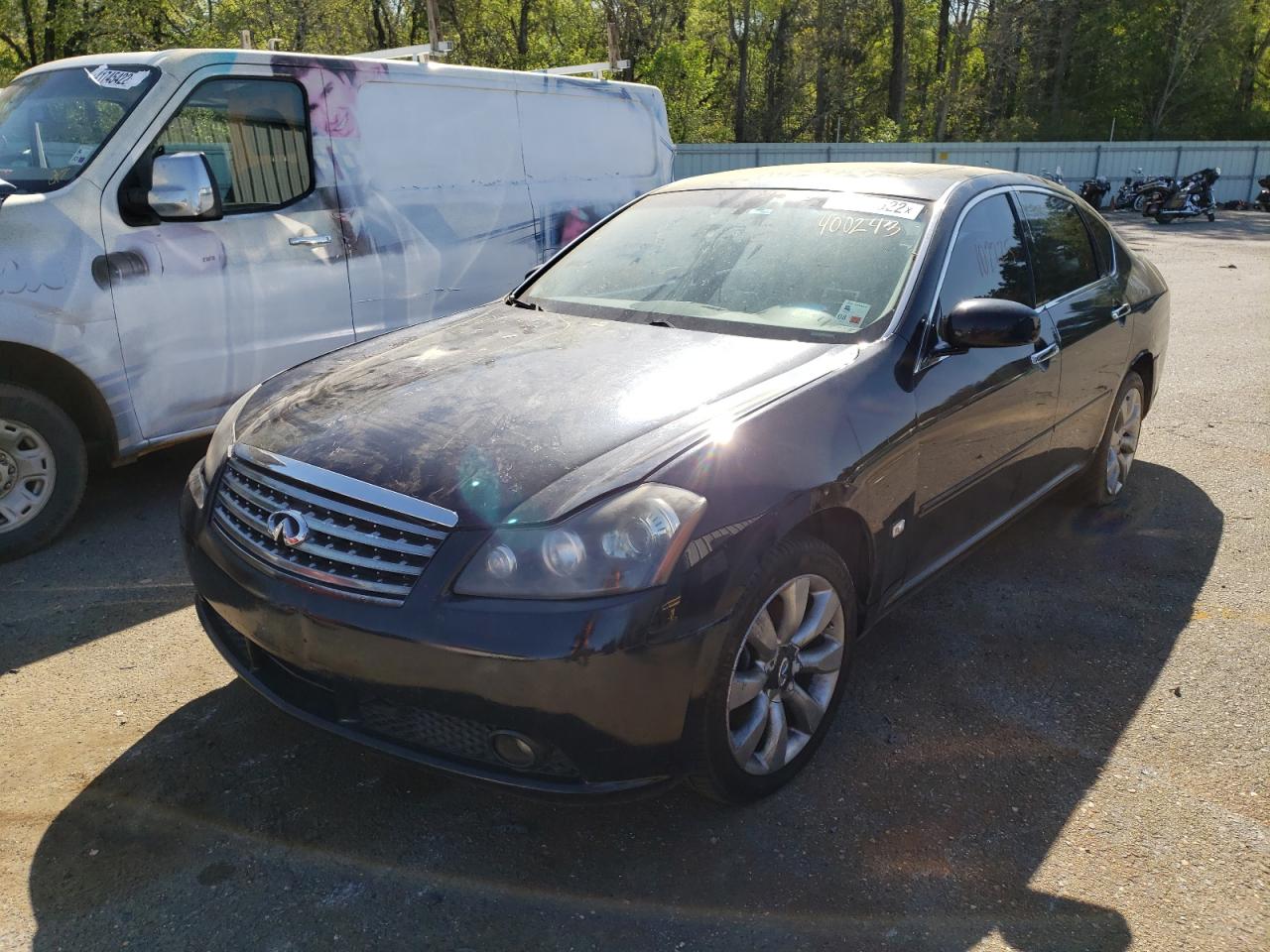 Photo 2 from auction – 2007 INFINITI M45 BASE with VIN JNKBY01E17M400243