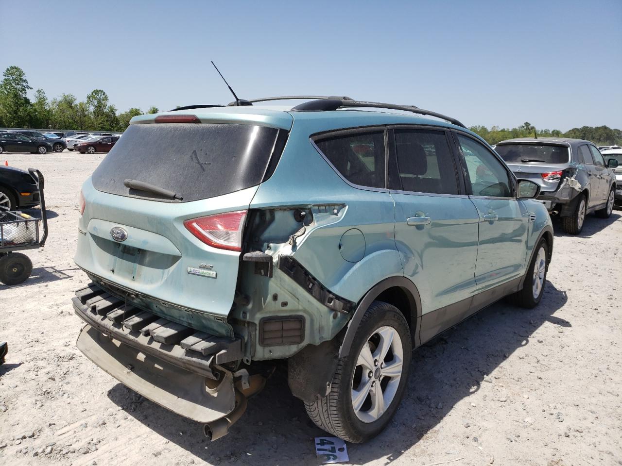 Photo 4 from auction – 2013 FORD ESCAPE SE with VIN 1FMCU0G95DUC95404