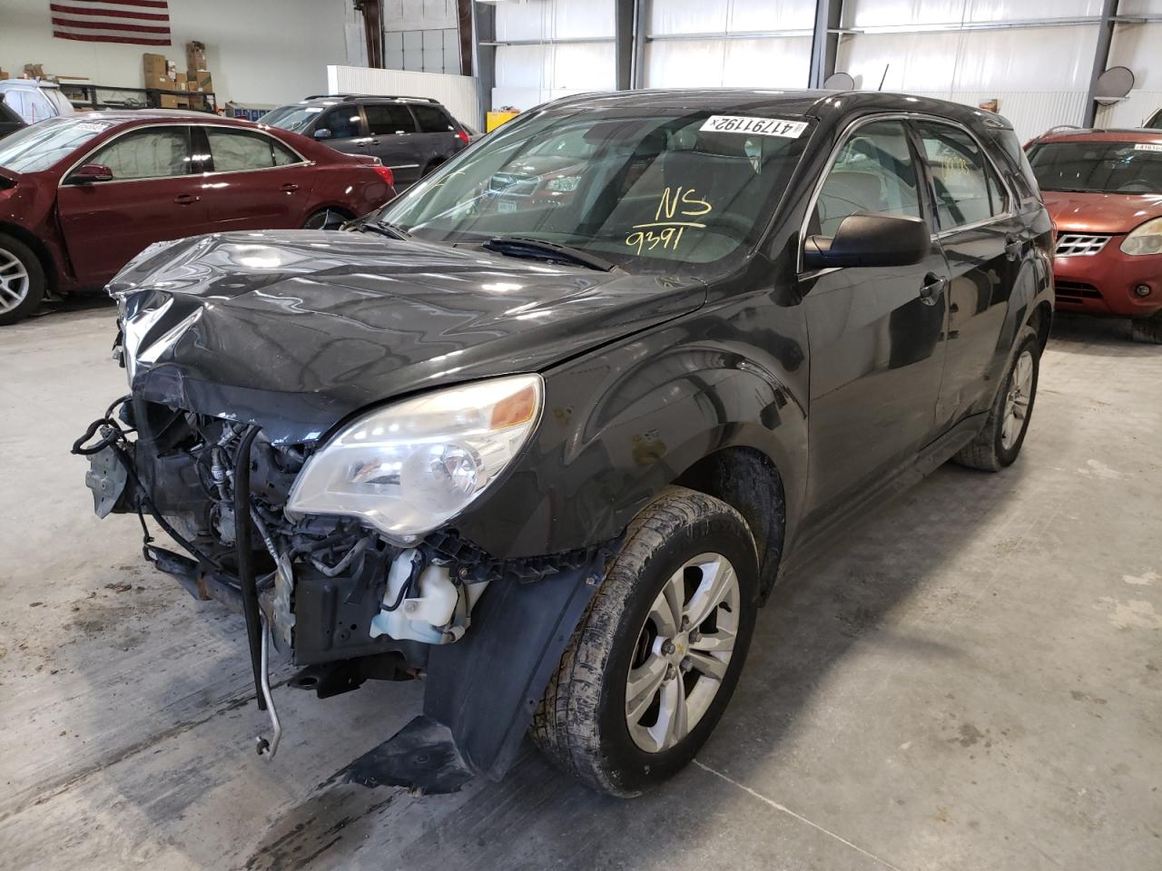 Photo 2 from auction – 2013 CHEVROLET EQUINOX LS with VIN 2GNALBEK2D6389391