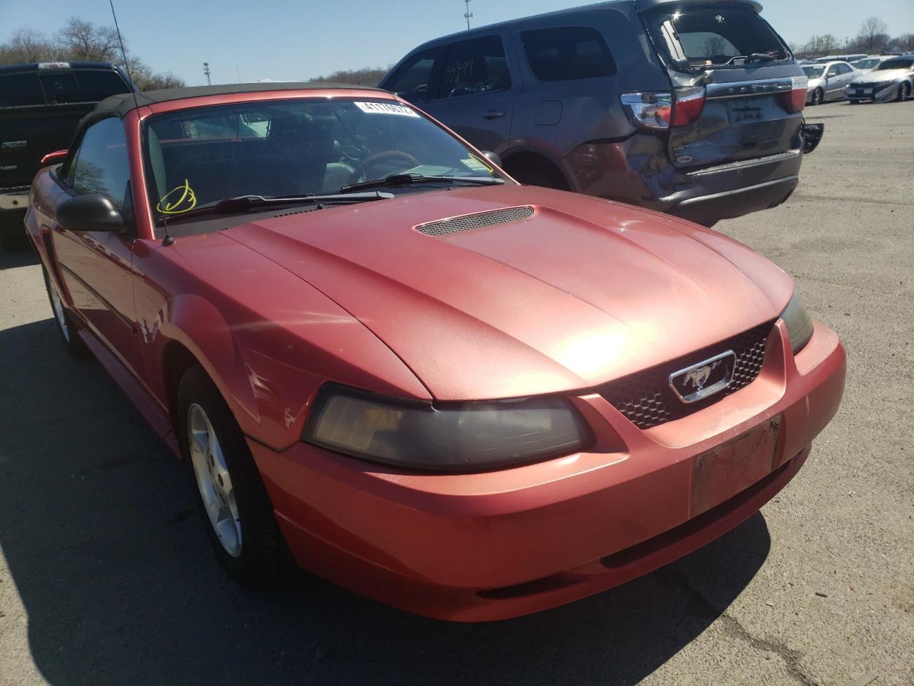 FORD MUSTANG 2001 with VIN 1FAFP44401F157199 - Photo from auction
