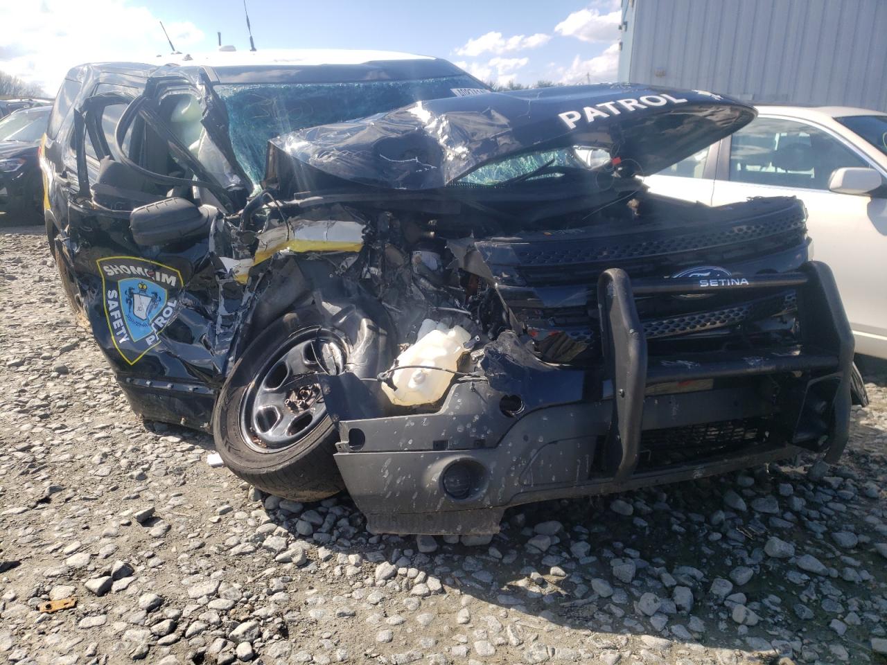 FORD EXPLORER P 2014 with VIN 1FM5K8AR8EGC60586 - Photo from auction