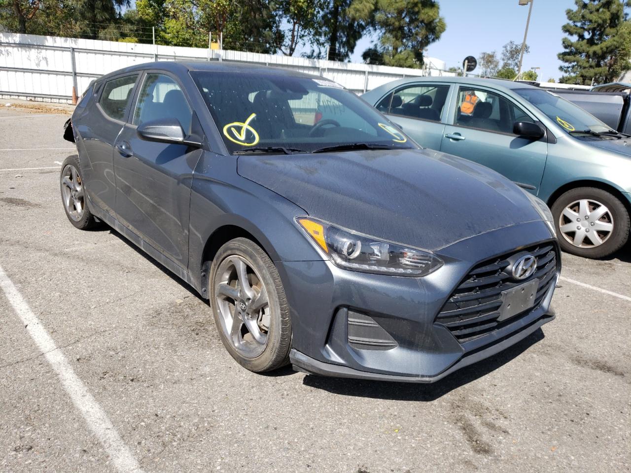 HYUNDAI VELOSTER B 2019 with VIN KMHTG6AF0KU018519 - Photo from auction