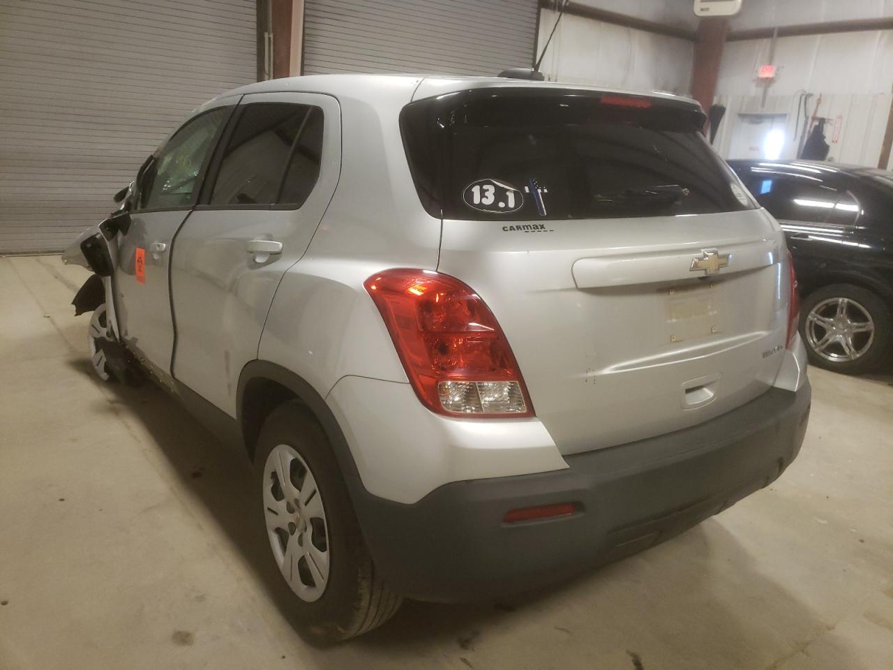 Photo 3 from auction – 2016 CHEVROLET TRAX LS with VIN KL7CJKSB5GB761302