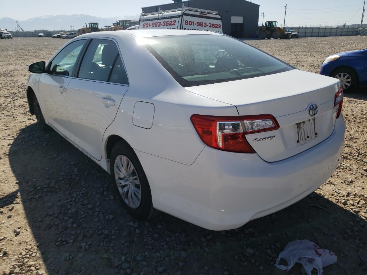 Photo 3 from auction – 2012 TOYOTA CAMRY BASE with VIN 4T4BF1FK1CR198348