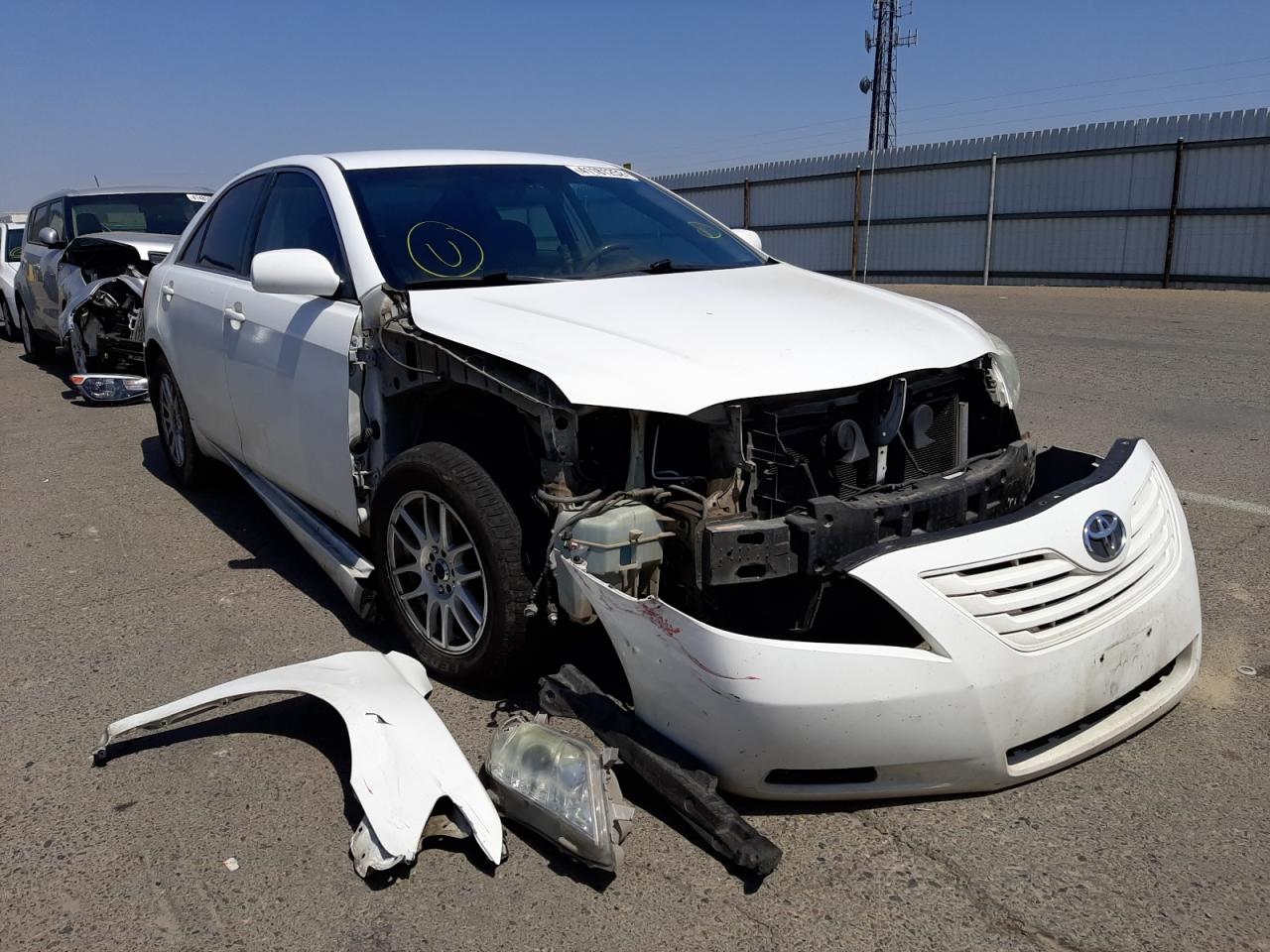 TOYOTA CAMRY 2007 with VIN 4T1BE46KX7U540352 - Photo from auction