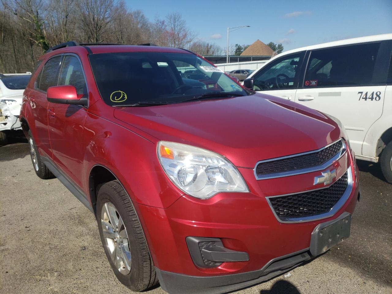 CHEVROLET EQUINOX LT 2013 with VIN 1GNFLEEK9DZ115391 - Photo from auction
