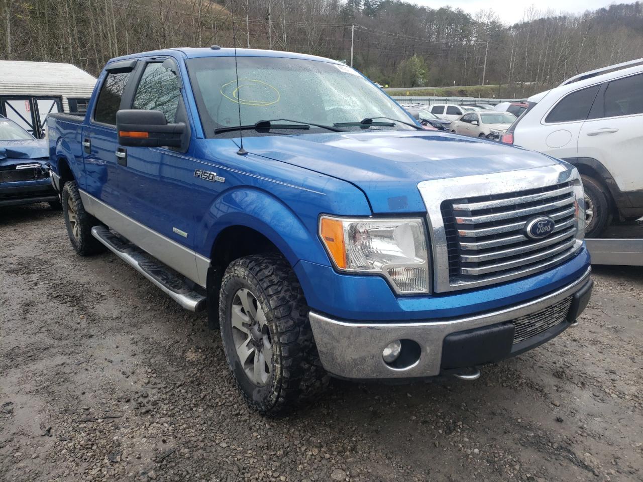 FORD F150 SUPER 2012 with VIN 1FTFW1ET3CFA83703 - Photo from auction