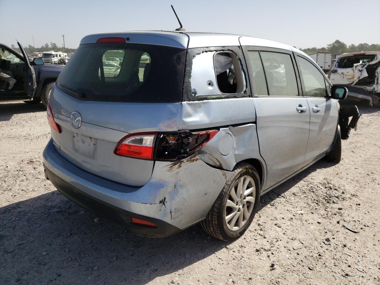 Photo 4 from auction – 2012 MAZDA 5 with VIN JM1CW2BL7C0141280