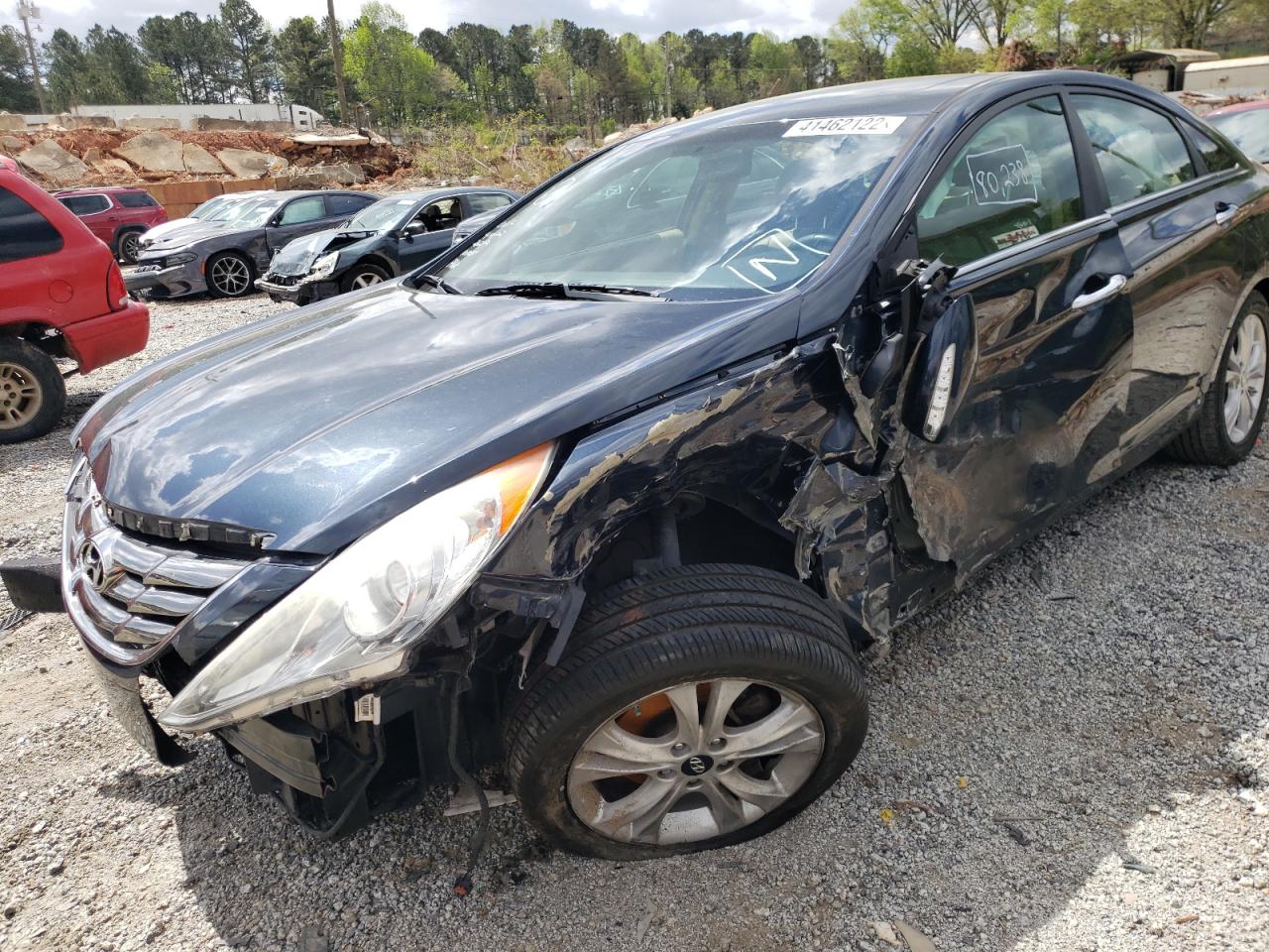 Photo 10 from auction – 2013 HYUNDAI SONATA SE with VIN 5NPEC4AC3DH789847