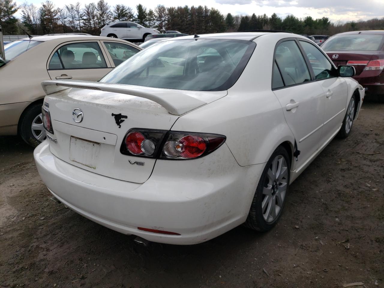Photo 4 from auction – 2007 MAZDA 6 S with VIN 1YVHP81DX75M10228