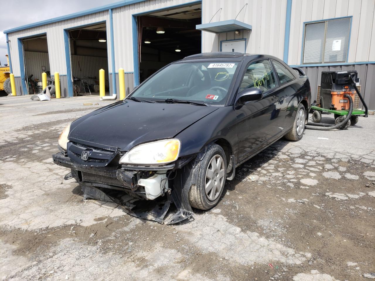 Photo 2 from auction – 2002 HONDA CIVIC EX with VIN 1HGEM22052L072737