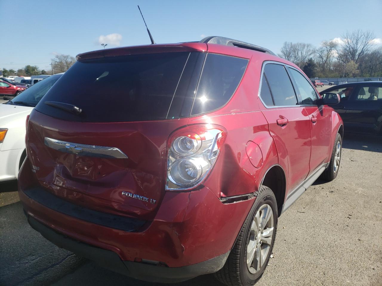 Photo 4 from auction – 2013 CHEVROLET EQUINOX LT with VIN 1GNFLEEK9DZ115391