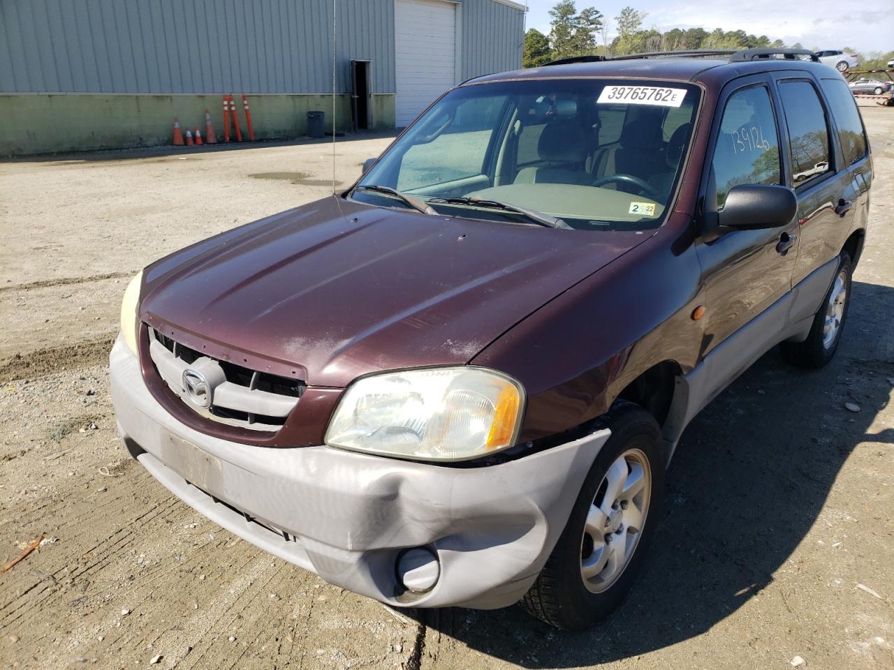 Photo 2 from auction – 2002 MAZDA TRIBUTE DX with VIN 4F2YU07B12KM51170